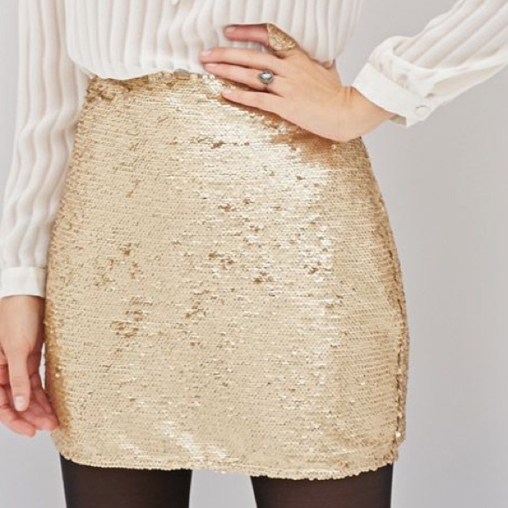 Sequined Bodycon Skirt NWOT